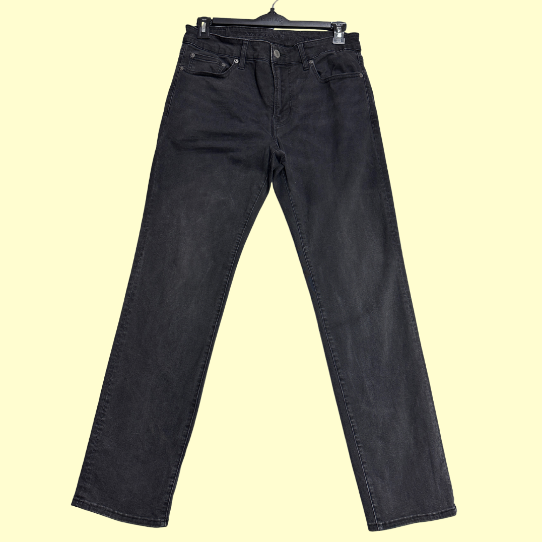 American Eagle Ne(x)t Level Flex Black Jeans.