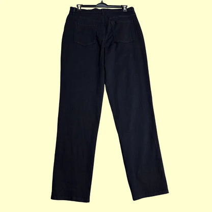 Gloria Vanderbilt Amanda Black Jeans for women.