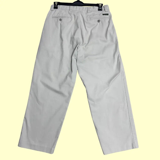 Dockers Men’s Khakis in light grey.