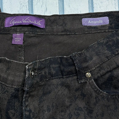 Gloria Vanderbilt Amanda Women’s Pants with a unique floral paisley print