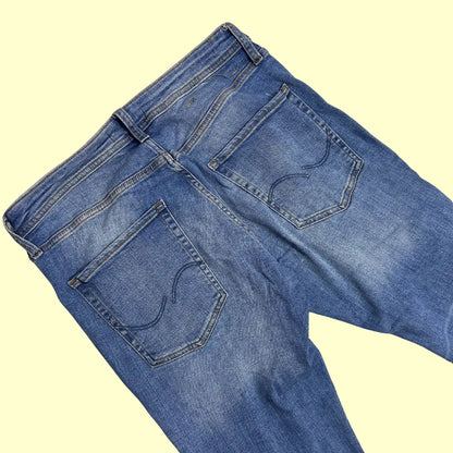 Jack & Jones Men’s Slim Fit Jeans – Medium Blue Wash