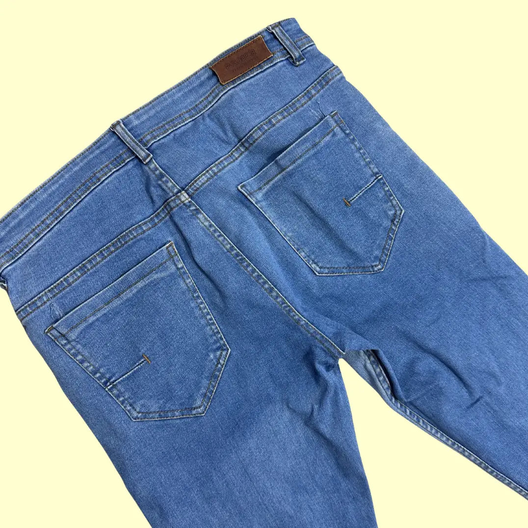 Pull&Bear Slim Fit Blue Jeans