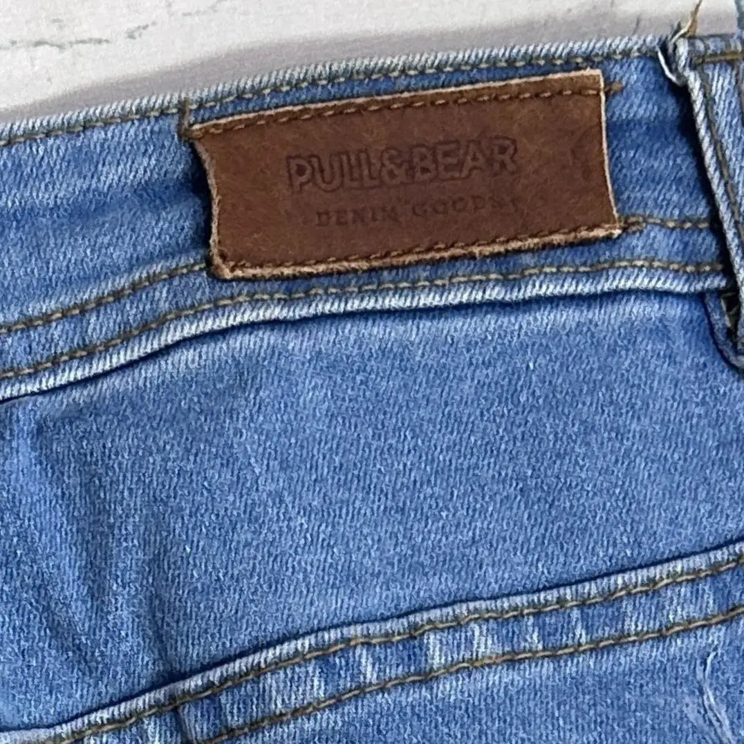 Pull&Bear Slim Fit Blue Jeans
