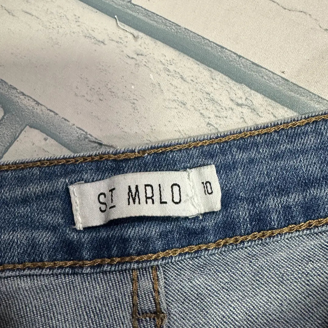 💙 SI MRLO Classic Blue Denim Jeans Straight Fit 💙