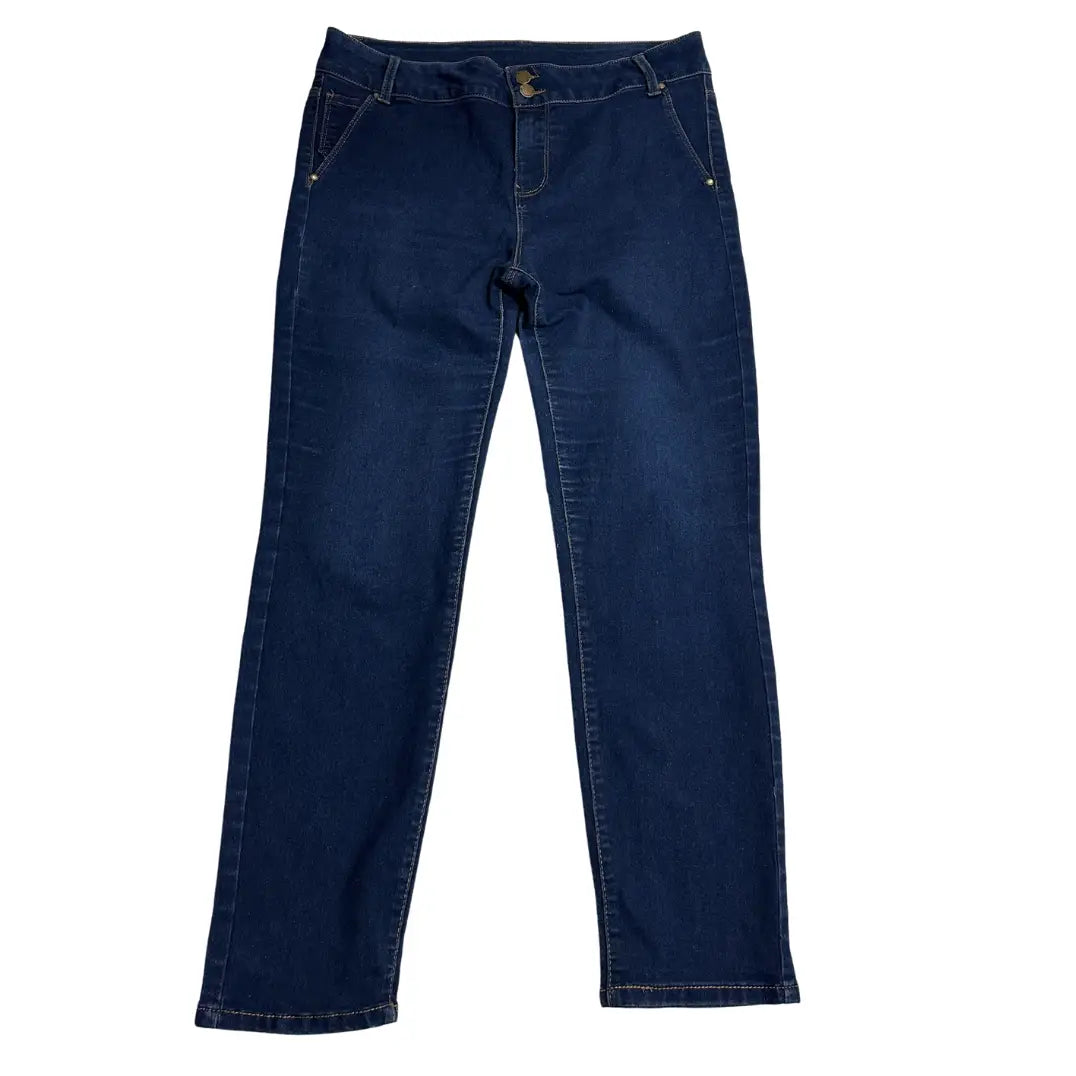 🖤 WORKSHOP Republic Clothing Dark Blue Stretch Denim Jeans 🖤