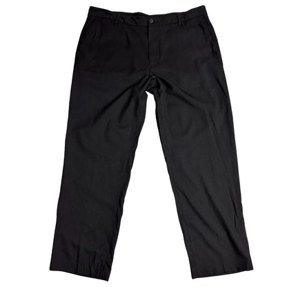 Van Heusen Black Straight Fit Formal Trousers