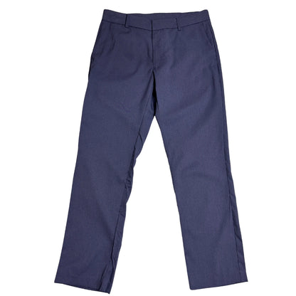 IZOD Navy Blue Slim Fit Formal Trousers