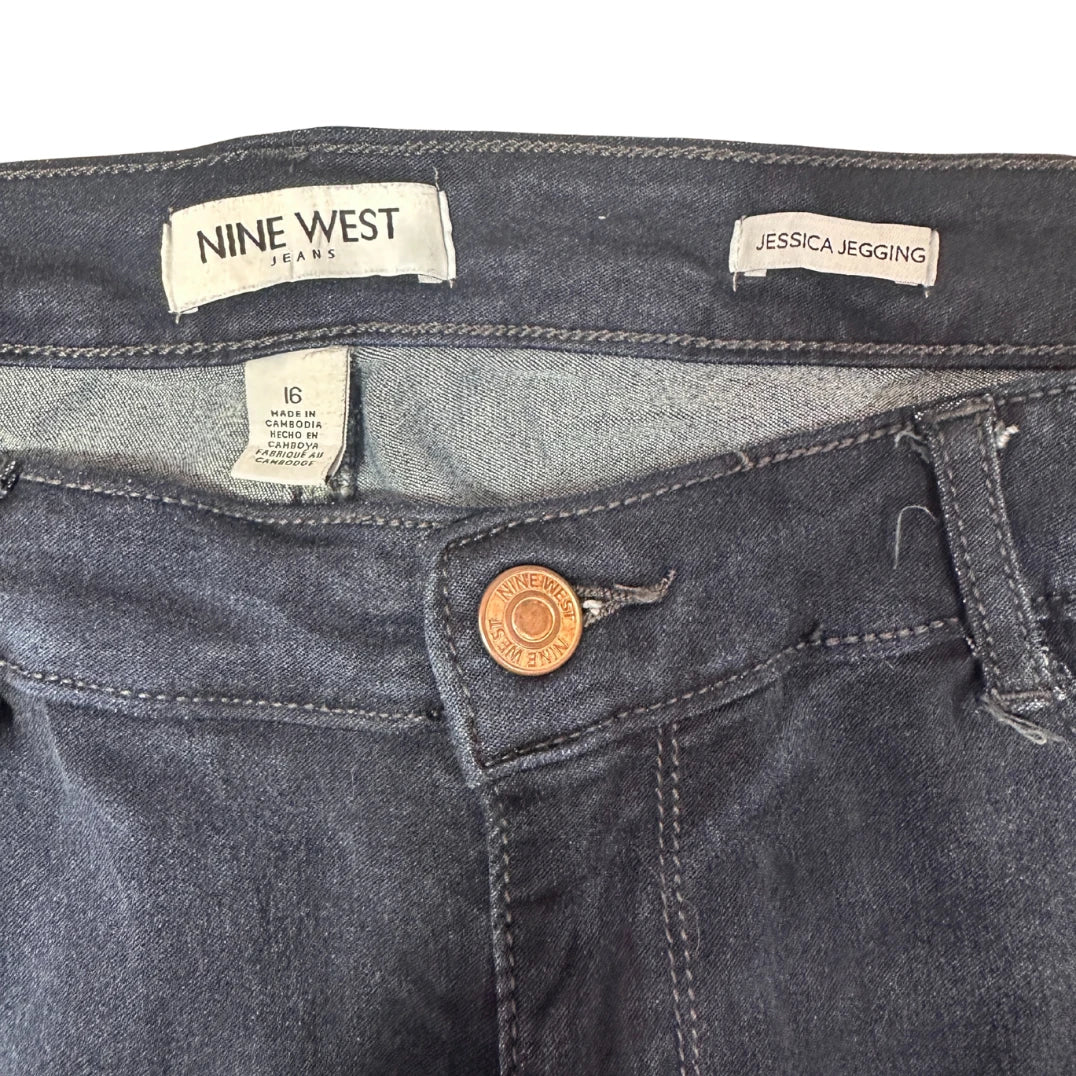 Nine West Jessica Jegging Dark Blue Jeans