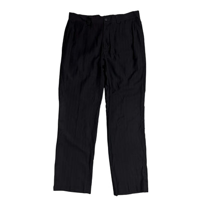 Perry Ellis Portfolio Black Pinstripe Dress Pants