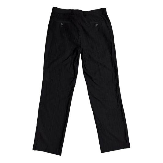 Perry Ellis Portfolio Black Pinstripe Dress Pants