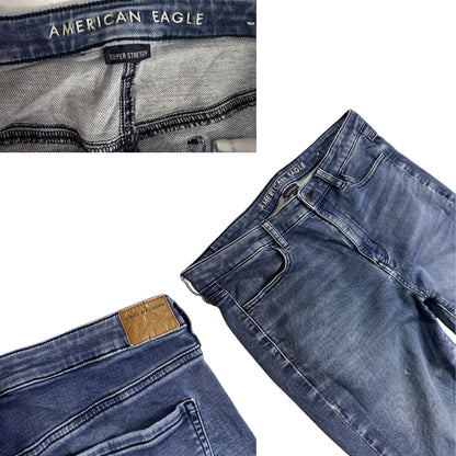 American Eagle Super Stretch Blue Jeans