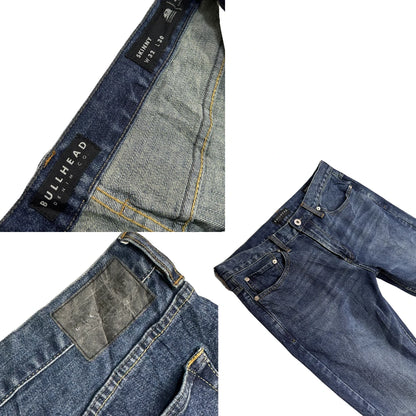 Bullhead Skinny Fit Dark Blue Denim Jeans