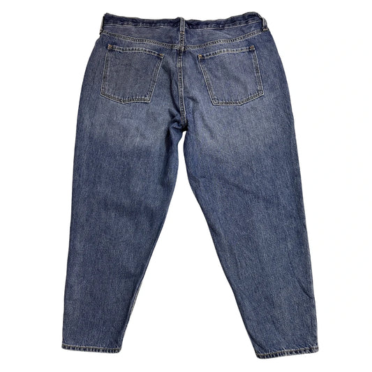 Old Navy High Rise Slouchy Taper Blue Jeans