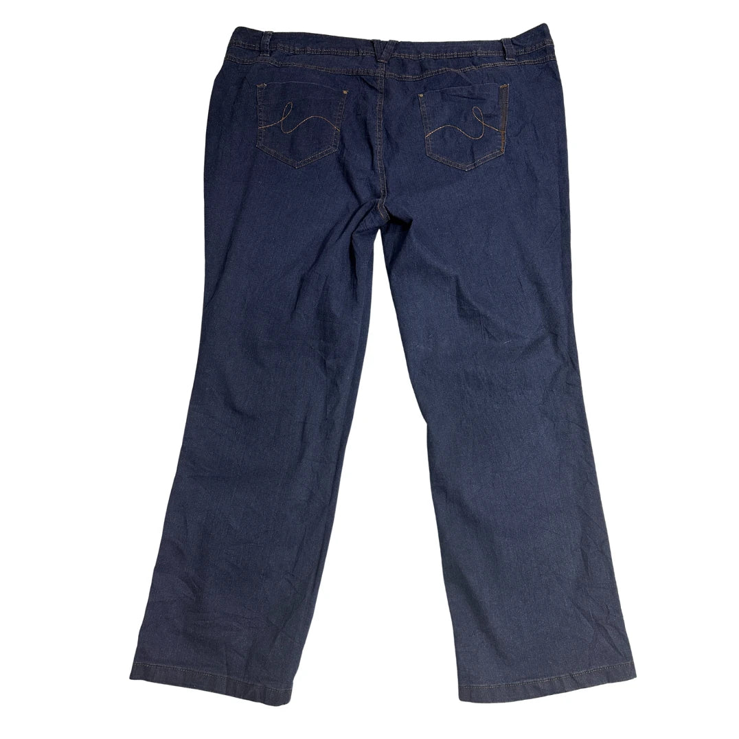 Women’s Dark Blue Classic Denim Jeans 👖💙