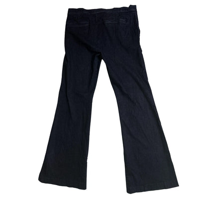 Banana Republic Black Premium Denim Flared Jeans 🖤✨