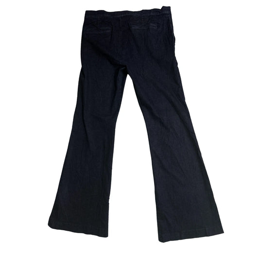 Banana Republic Black Premium Denim Flared Jeans 🖤✨