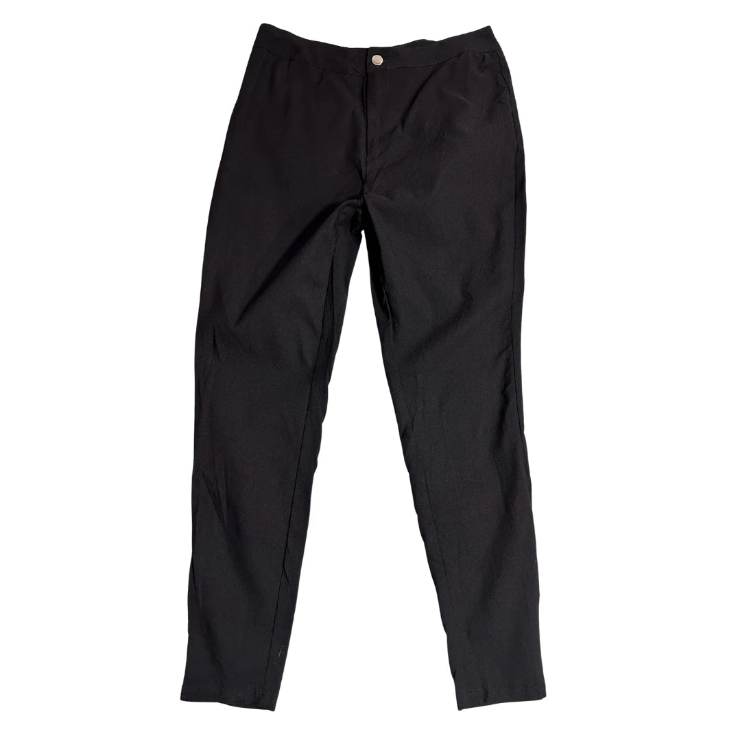 SHEIN Curve Black Slim Fit Casual Pants