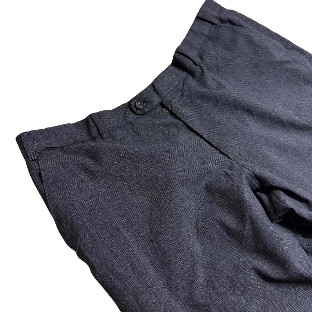 Elegant Charcoal Formal Trousers for Women