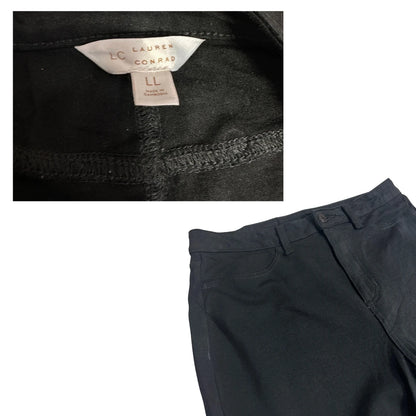 LC Lauren Conrad Black Slim Fit Pants