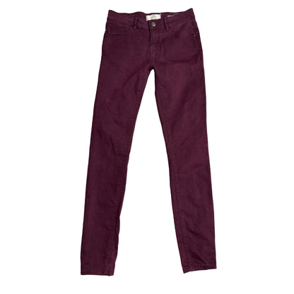FatFace Burgundy Slim Fit Jeans