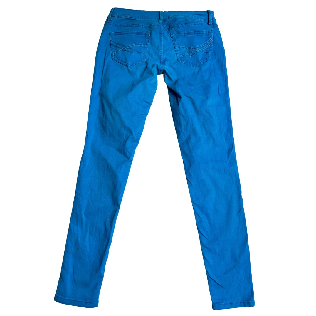 Blue Stretch Jeggings Pants ๐๐ โ Thrift-and-treasures