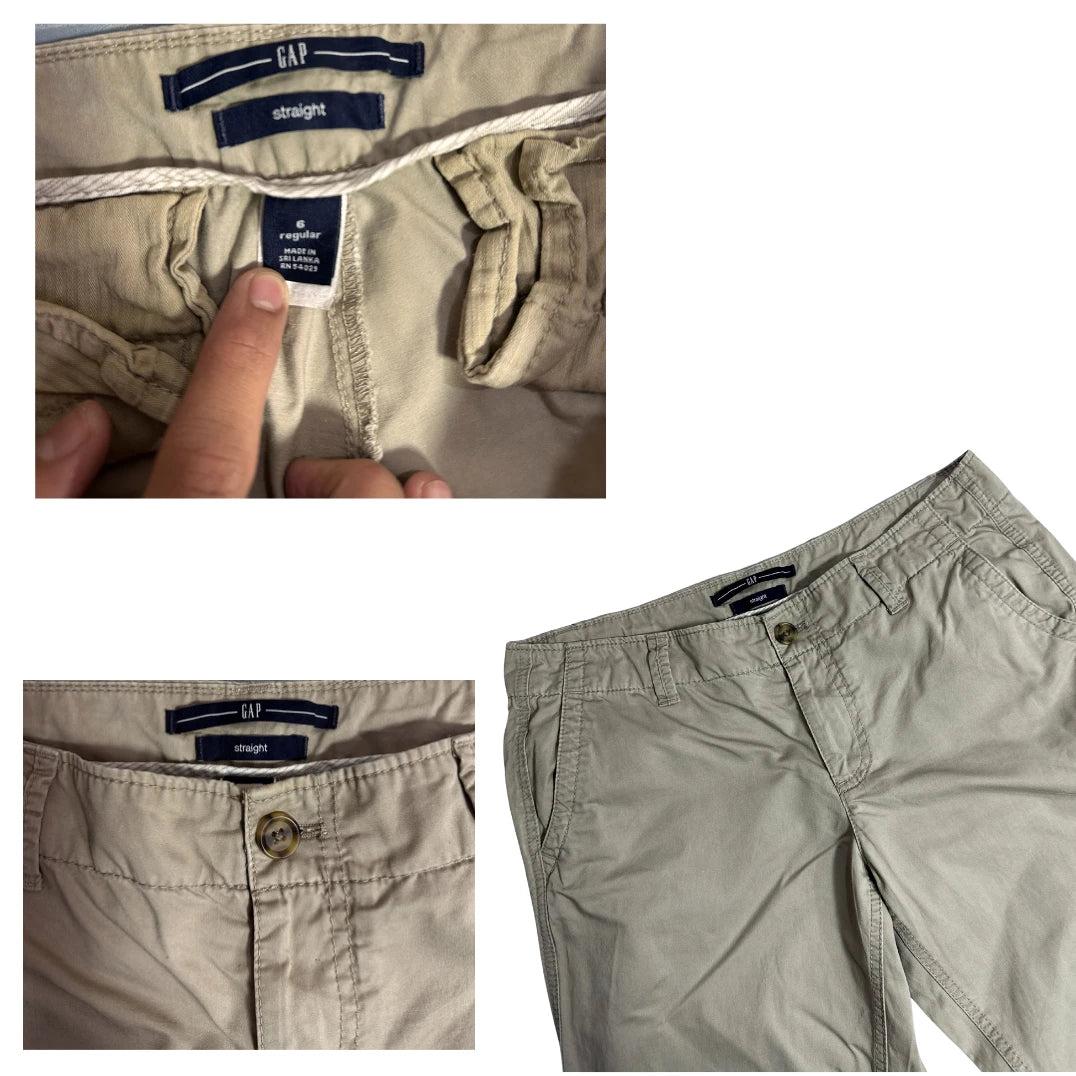 GAP Straight Fit Khaki Chino Pants Casual & Smart Wear
