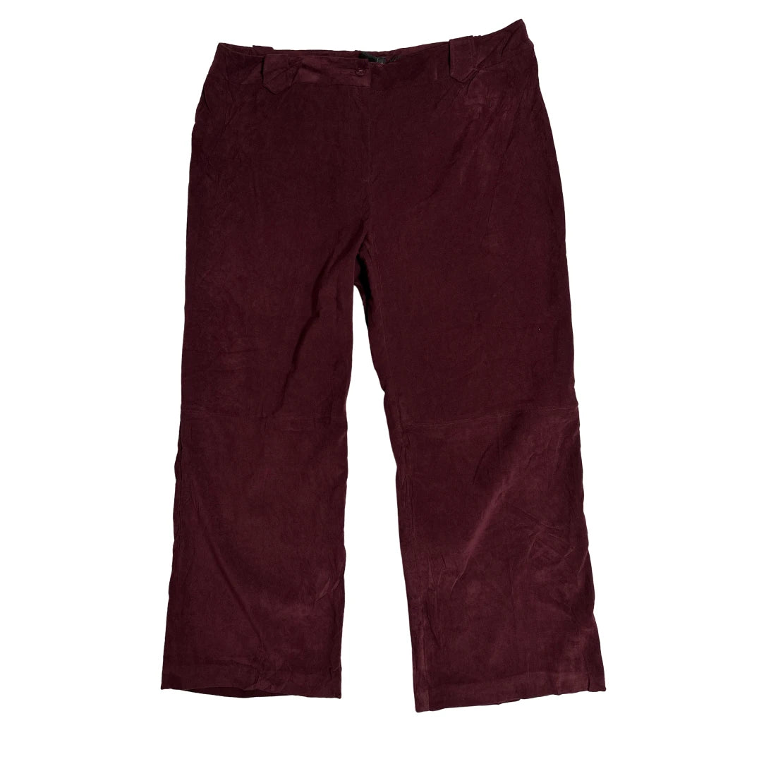 Norton McNaughton Maroon Stretch Formal Pants for Women 🍷
