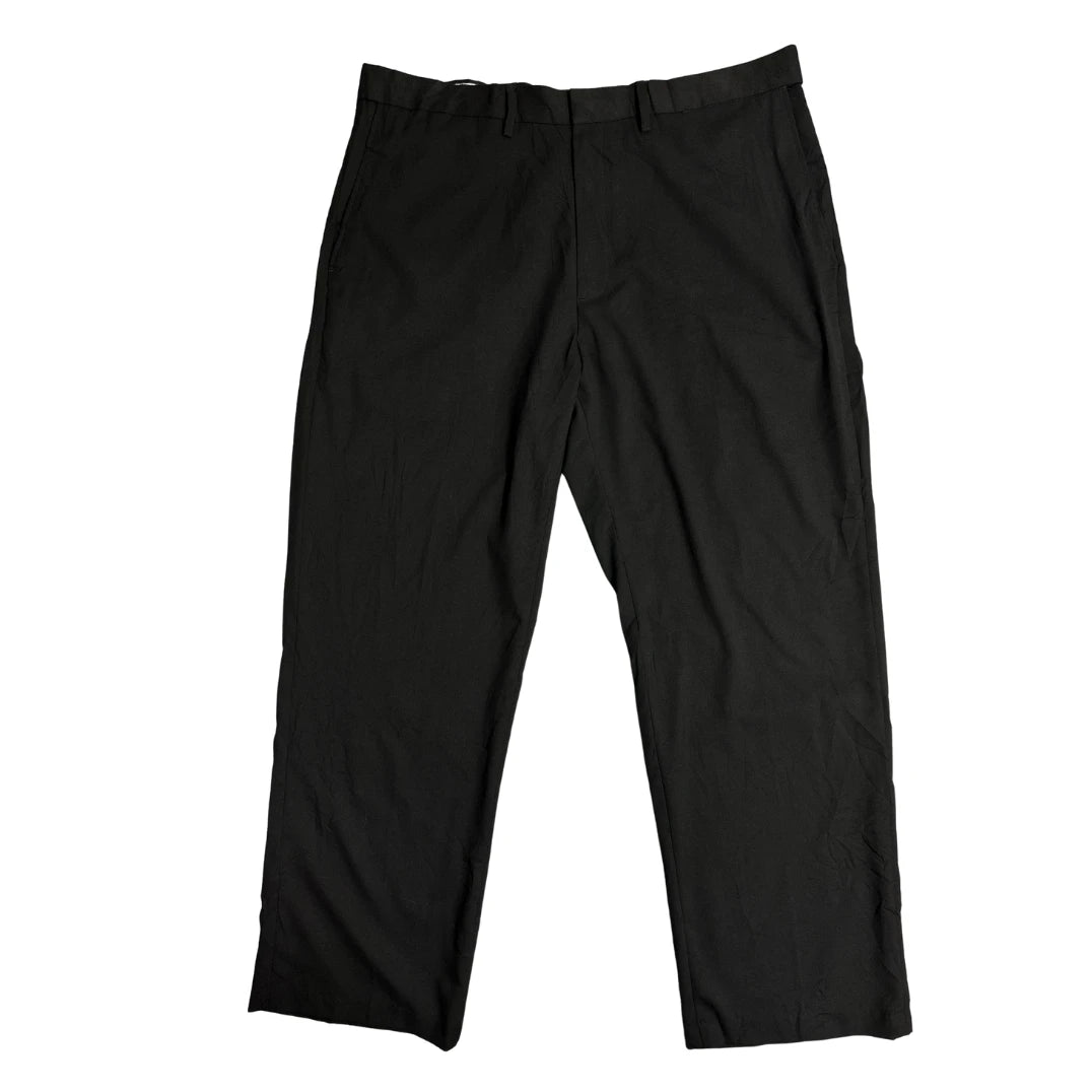 J M Haggar Black Classic Fit Formal Pants