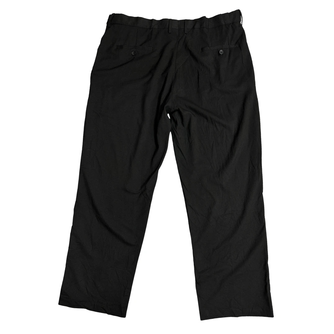 J M Haggar Black Classic Fit Formal Pants