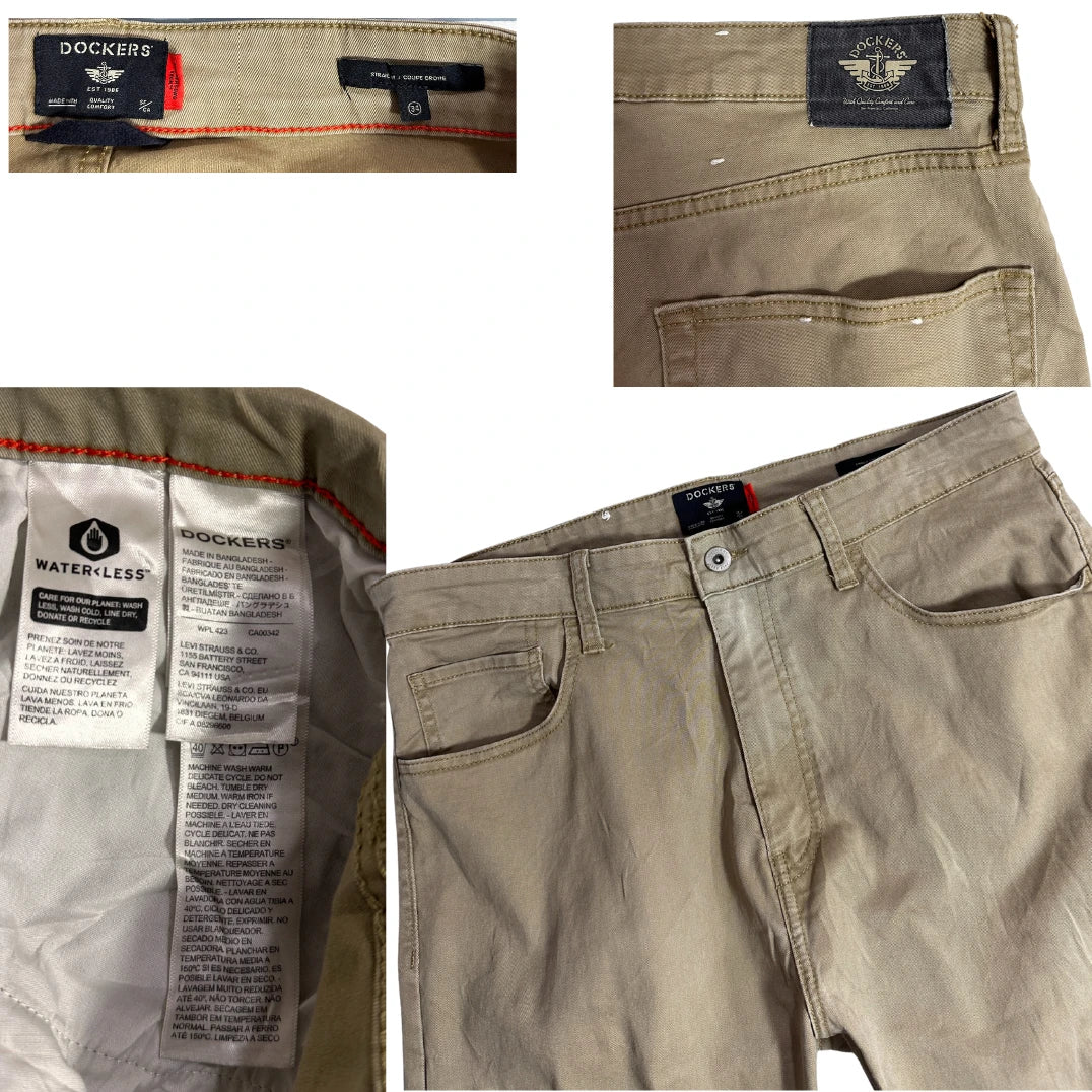 🤎 Dockers Original Khaki Straight Fit Pants