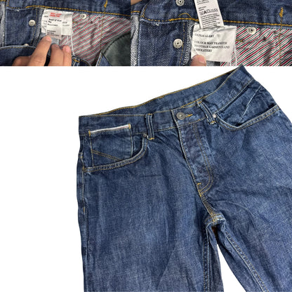 Premium Dark Blue Denim Jeans