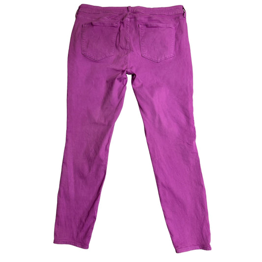 Old Navy Rockstar Super Skinny Purple Jeans