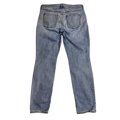 Old Navy Mid Rise Power Slim Blue Jeans