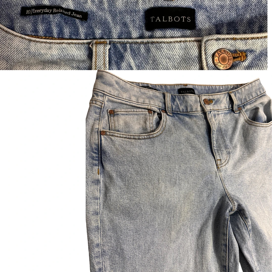 Talbots Everyday Relaxed Fit Blue Jeans