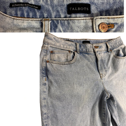 Talbots Everyday Relaxed Fit Blue Jeans