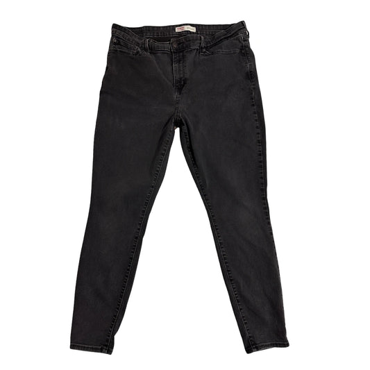 Levi’s Signature Mid Rise Skinny Black Jeans
