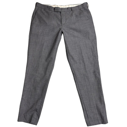 Men’s Classic Grey Formal Trousers Office Wea