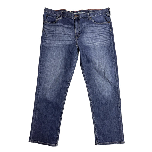 Eddie Bauer Classic Blue Denim Jeans Cropped Fit 🌊