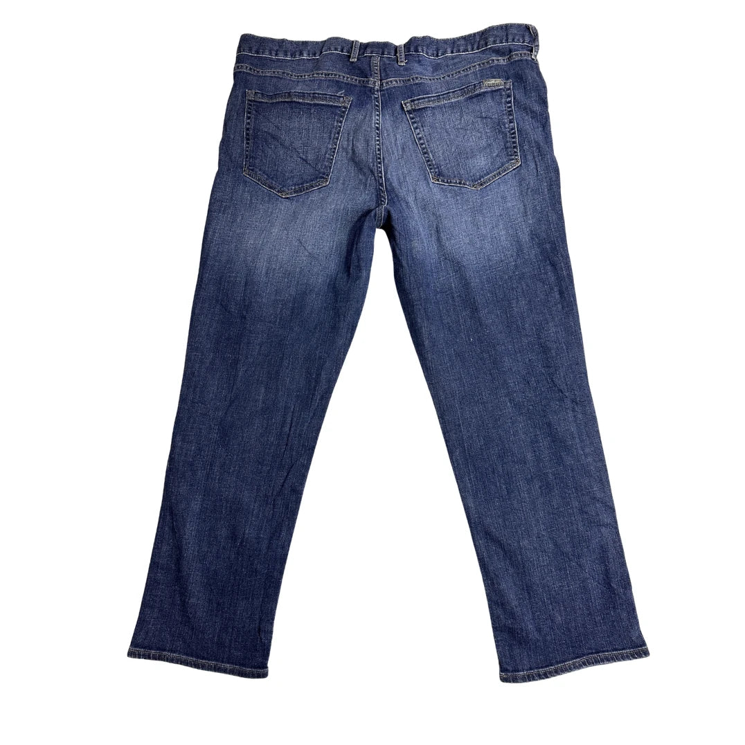 Eddie Bauer Classic Blue Denim Jeans Cropped Fit 🌊
