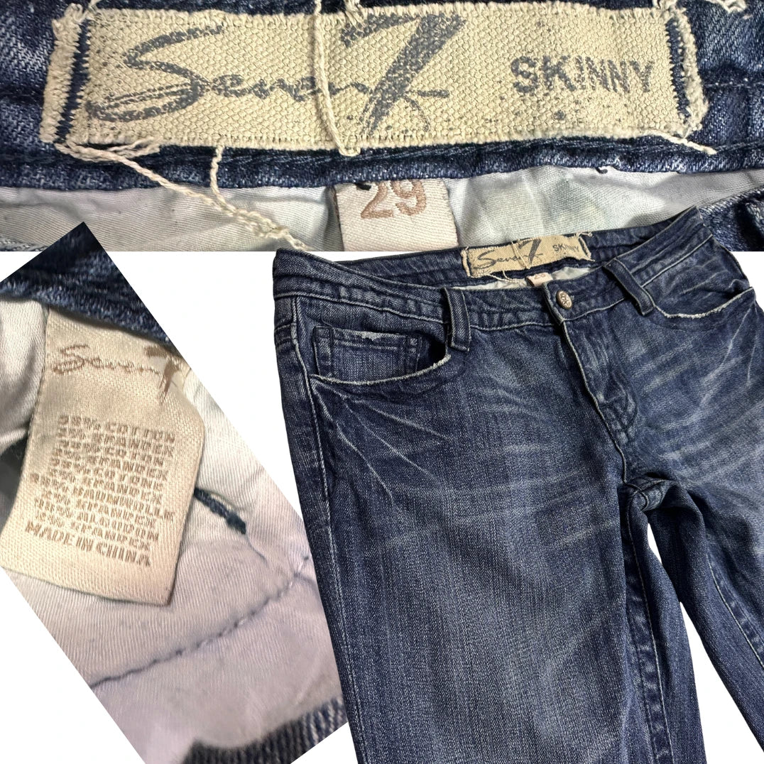 Seven7 Skinny Fit Denim Jeans 👖
