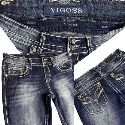 VIGOSS Chelsea Slim Bootcut Jeans 👖✨