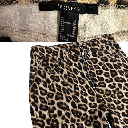 Forever 21 Leopard Print Skinny Pants 🐆✨
