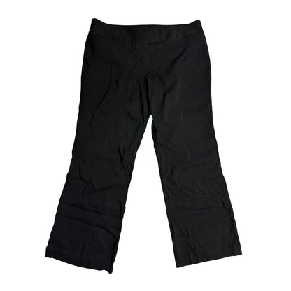 Lane Bryant Black Straight-Fit Pants Women
