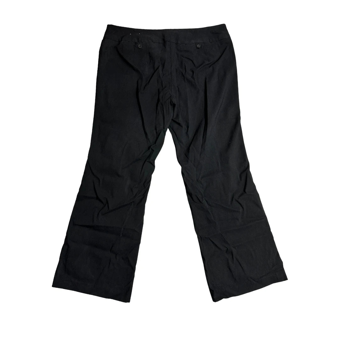 Lane Bryant Black Straight-Fit Pants Women