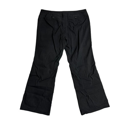 Lane Bryant Black Straight-Fit Pants Women