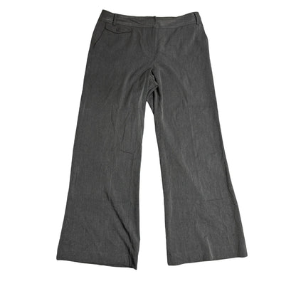 Apt 9 Stretch Grey Straight Pants Women