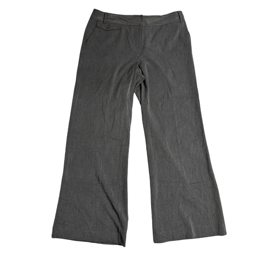 Apt 9 Stretch Grey Straight Pants Women