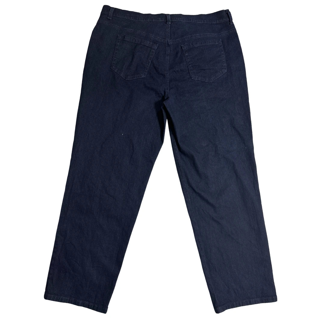 Gloria Vanderbilt Amanda Dark Blue Jeans Women