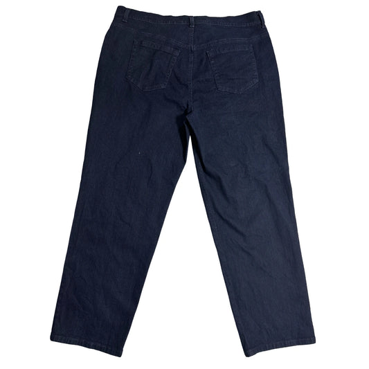 Gloria Vanderbilt Amanda Dark Blue Jeans Women
