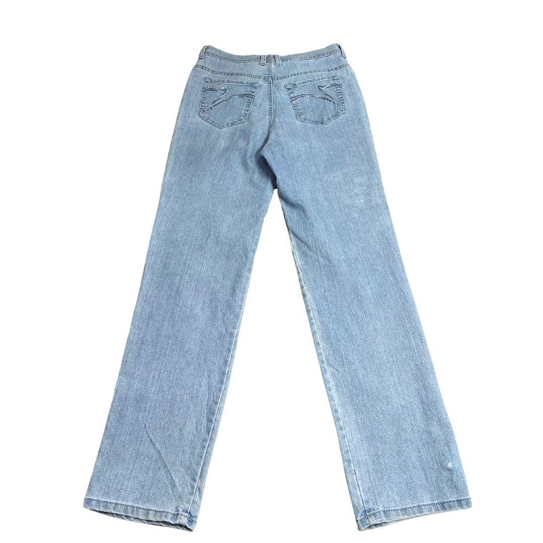 Women’s Light Blue Straight Leg Denim Jeans 👖💎